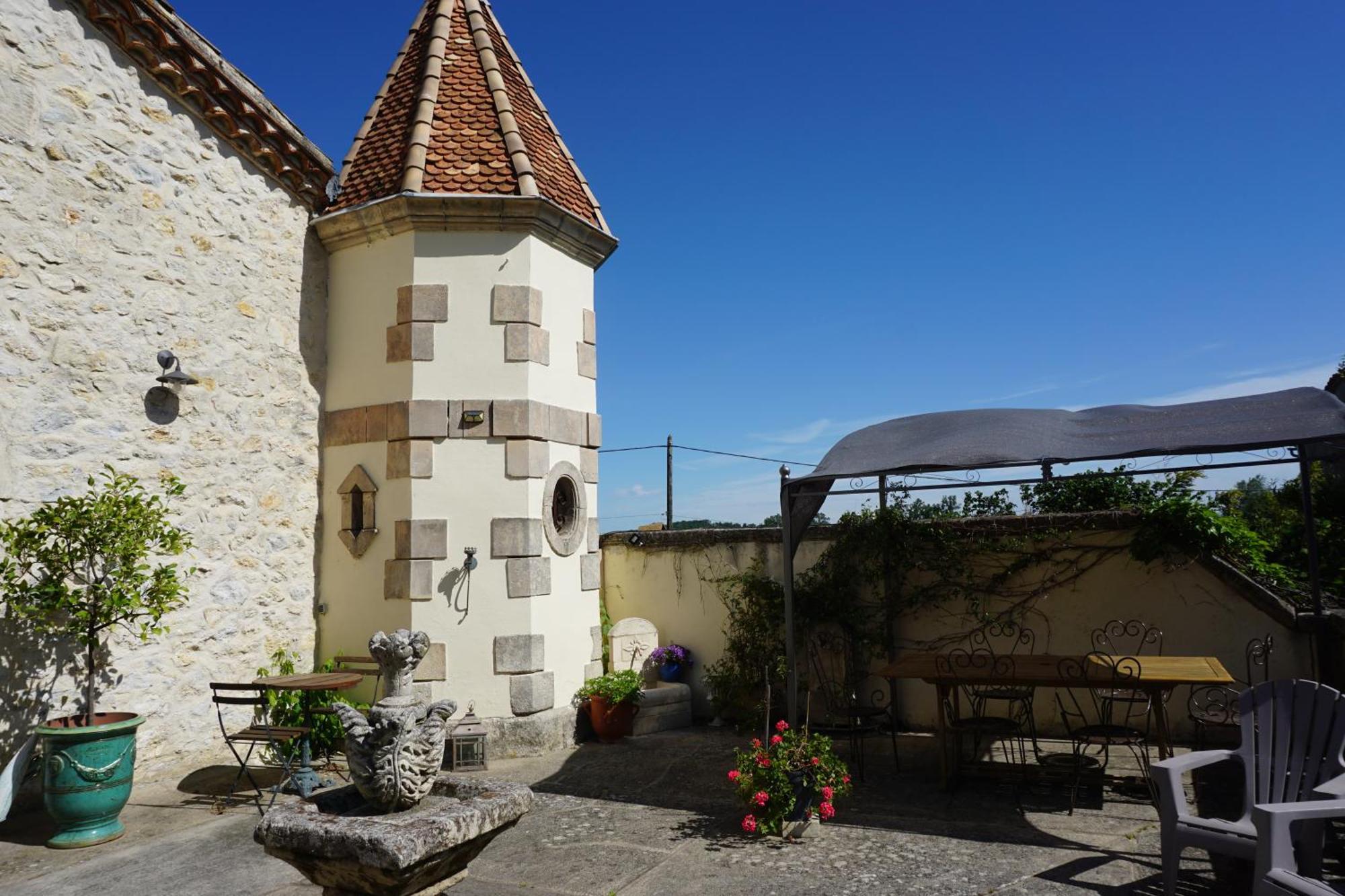 Bed and Breakfast Les Deux Tours Brignon Экстерьер фото